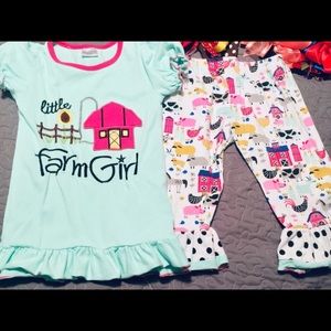 Little girl boutique outfit